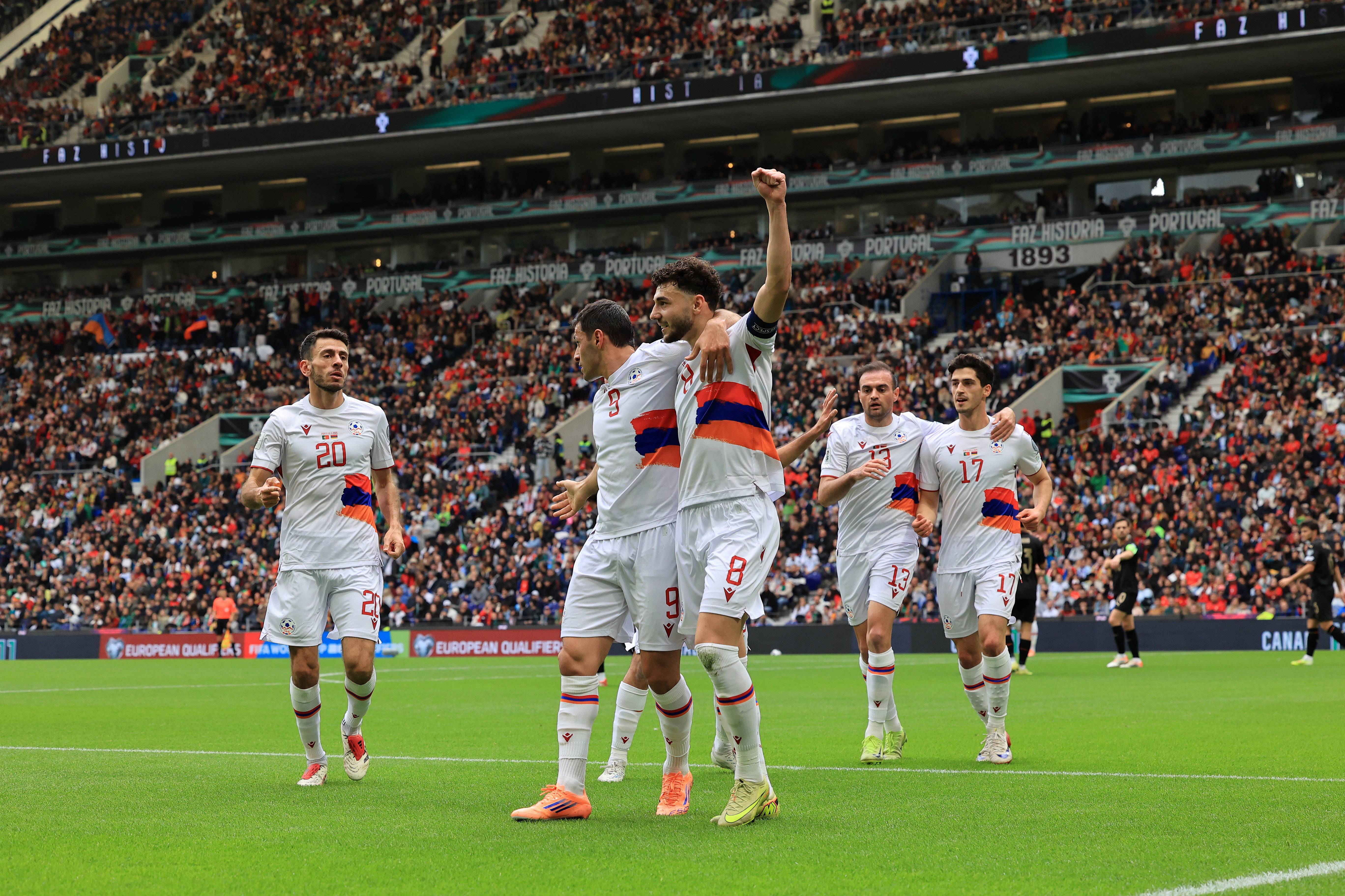 开云官网（外代二线）足球——世界杯预选赛：葡萄牙胜亚美尼亚